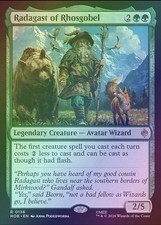 Radagast of Rhosgobel #0136 Foil Rare MTG The Hobbit HOB NM picture