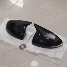 Glossy Black OX Style Mirror Cover Caps For Hyundai Sonata 2020 2021 2022 2023 picture