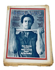 Huey Newton Cover Rolling Stone Magazine #114 Aug 1972 Black Panthers Vintage Ro picture