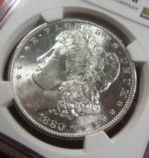 1880-S $1 NGC MS64. Pretty & lustrous Morgan dollar. (1026046) picture