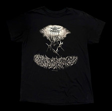 Darkthrone Sardonic Wrath T-Shirt Short Sleeve Black Cotton Size L picture