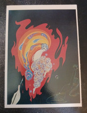 postcard Erte Oriental Tale art unposted picture