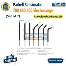 Parkell Sensimatic 500-600-700 Electrosurge 7 Pcs Tips Reusable Autoclavable CE picture