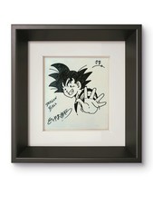 Akira Toriyama Dragon Ball Son Goku Shikishi Hand Drawing Signed picture