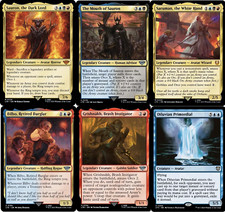 Sauron, the Dark Lord Commander Deck EDH 100 Magic Cards Custom Deck MTG Orcs NM picture