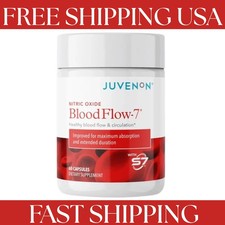 Juvenon Nitric Oxide BloodFlow-7 Dietary Supplement stream Support 60 Cap picture