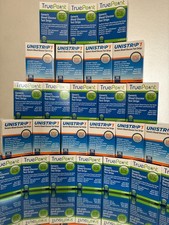 TRUE POINT - UNISTRIP 1 Blood Glucose Strips 1200 Qty. 04/2028 picture