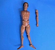 Vintage 1970’s GI JOE black Adventure Team BLACK missing arm parts repair picture