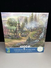 Thomas Kinkade Studios Sunday Morning Chapel Jigsaw Puzzle Ceaco 1000 pcs. NEW picture