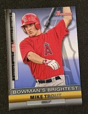 2011 Bowman Bowman's Brightest Mike Trout #BBR6 Rookie RC picture