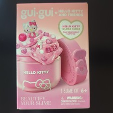 gui gui Beautify Your Slime Rare Hello Kitty Gloss Slime Limited Edition Kit-New picture