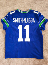 Nike Vapor F.U.S.E. Elite Seattle Seahawks Jaxon Smith-Njigba  Jersey 48 Custom picture