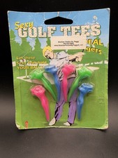 Vintage 1996 Pipedream Sexy Golf Tees Gag Gift Adult Novelty Sealed Pack  picture