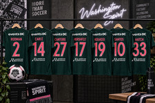 Washington Spirit Shirt - Cherry Blossom Green (Various Players) picture