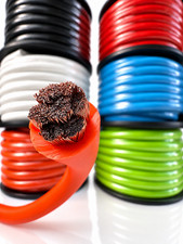 Resilient Sounds Oversized 1/0 Gauge CCA Power & Ground Wire 50ft Spool picture