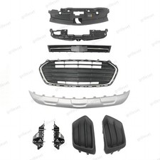 For Trax 2017-2021 Upper Bumper Grille, Radiator Cover & Support Brackets Kit picture