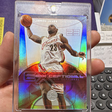 Fleer 2004-05 E-XL E-Xceptional - LeBron James #2 of 10 EXQ Cavaliers picture