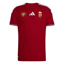 Men's Adidas Red Hungary 26 Home Authentic Soccer Jersey KC6096 New $150 picture