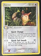 Furret 22/109 EX Team Rocket Returns Stamped Rev. Holo Rare Pokémon 2004 HP/DMG picture