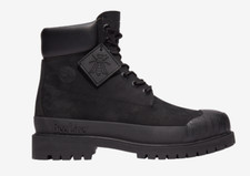 Timberland Women's Bee Line Premium Waterproof Rubber Toe Boots Black Size 7 picture