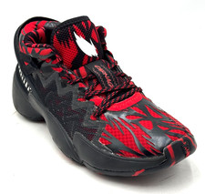 Adidas D.O.N. Issue 2 Marvel Venom Carnage Sneakers Mens Size 6 Red Black FW8754 picture