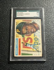 1956 Topps - Roberto Clemente #33 White Back Pirates Centered picture