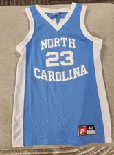 Vintage Nike Michael Jordan UNC Tar Heels Authentic Jersey Size 40M picture