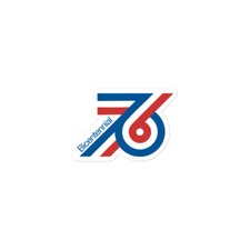 1976 American Bicentennial Retro Sticker picture