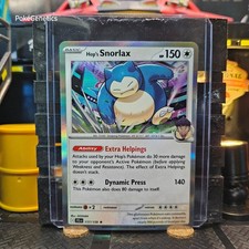 Hop's Snorlax Journey Together Holo Pokémon TCG 117/159 Scarlet & Violet Rare picture
