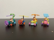 VTG 1989 Disneys Chip n Dale Rescue Rangers McDonalds Happy Meal Toys Set Of 5 picture