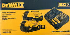 Genuine DeWalt DCB205-2C 20V MAX XR Lithium-Ion 5Ah Two Battery Starter Kit picture