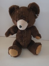 Vintage Dakin Dark Brown Teddy Bear 1979 Plush 16