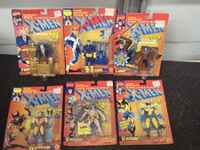1993 TOY BIZ LOT OF 6 Marvel The Uncanny X-Men Wolverine 2nd Edition, Cyclops +4 picture