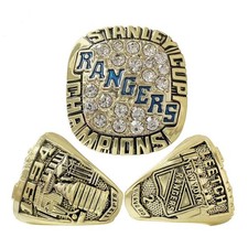 1994 New York Rangers Stanley Cup Ring / LEETCH Ring /NHL picture