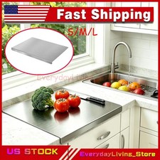 Stainless Steel Cutting Board for Kitchen - Large 304 Chopping Boards picture