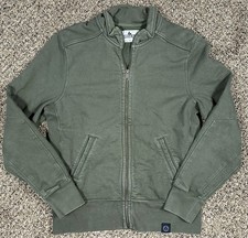 American Giant Storm Full Zipper Men’s Medium Green Full Zip Made in USA picture
