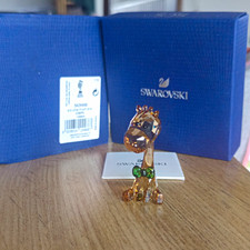 Swarovski SCS Giraffe Crystal Figurine 2018 5424468 With Original Box picture
