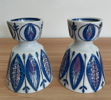 Royal Copenhagen Aluminia Tenera Egg Cups Bowls Berte Jessen Denmark 557/3183 picture