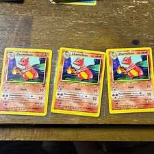 Pokemon TCG WOTC/Nintendo Team Rocket Charmeleon 32/82 3-Card Lot English 2000 picture