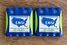 2X EMSI AAA Rechargeable Batteries For EMSI Flex-it 4.8V Ni-MH 300mAh  BRAND NEW picture