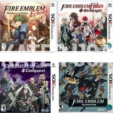 Fire Emblem Echoes: Shadows of Valentia & Fates: Birthright & Conquest + Special picture