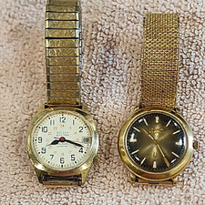 Bulova Accutron Railroad Approved Vintage 1970s Auto White Dial Date Not working picture
