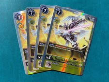 MagnaAngemon BT1-060 Playset Resurgence Booster Foil Digimon Card Game x4 picture