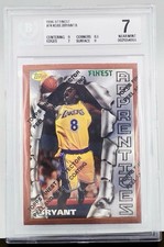 1996-97 Topps Finest Apprentices Protector Coating #74 A10 KOBE BRYANT • BGS 7 picture