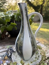 Vintage Schramberg Keramik Daniela 76 Pitcher Vase West Germany MCM Pottery 10.5 picture