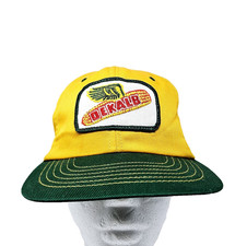 Vintage DEKALB Seed Corn Adjustable Snapback Swingster 80s Cap Hat Farming USA picture