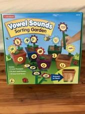 Lakeshore Vowel Sounds Sorting Garden RR708 Long Short Vowels Complete RARE picture