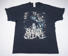 Vintage Suicide Silence Shirt Mens XLarge Black Death Metal Band Tee Deathcore picture