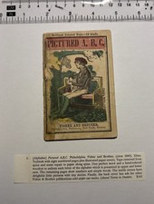 (Alphabet) “Pictured A, B, C”. Philadelphia: Fisher And Brother circa 1840 picture