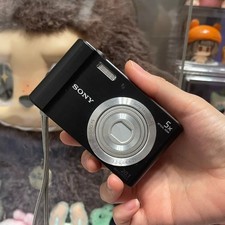 Sony Cyber-shot DSC-W800 20.1 MP 5x Optical Zoom Digital Camera Black Tested picture